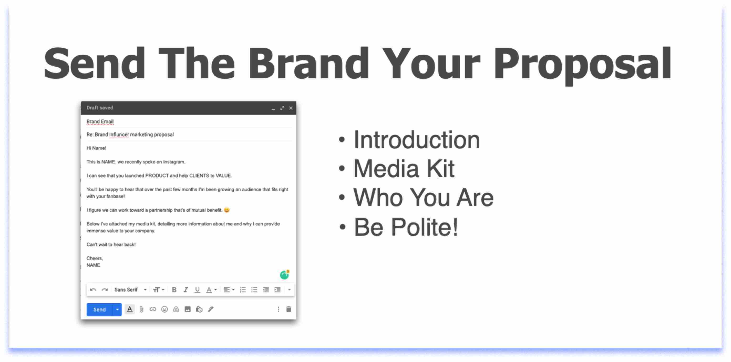 The 14 Easy Steps to Land A Brand Deal